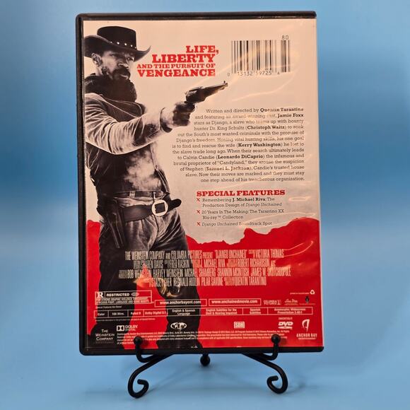 Django Unchained (DVD) – Quentin Tarantino, Jamie Foxx, DiCaprio, Waltz - Picture 2 of 3